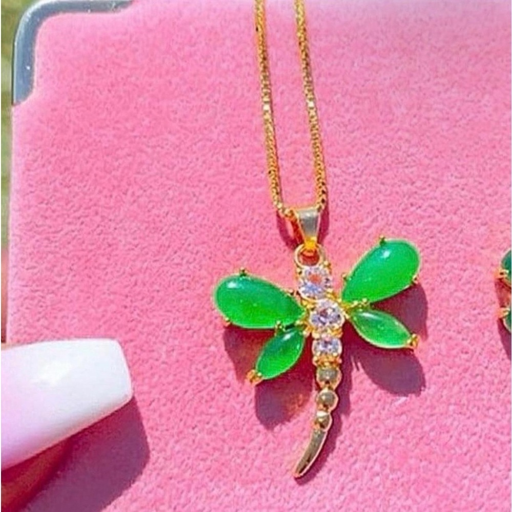 Dragon butterfly necklace
